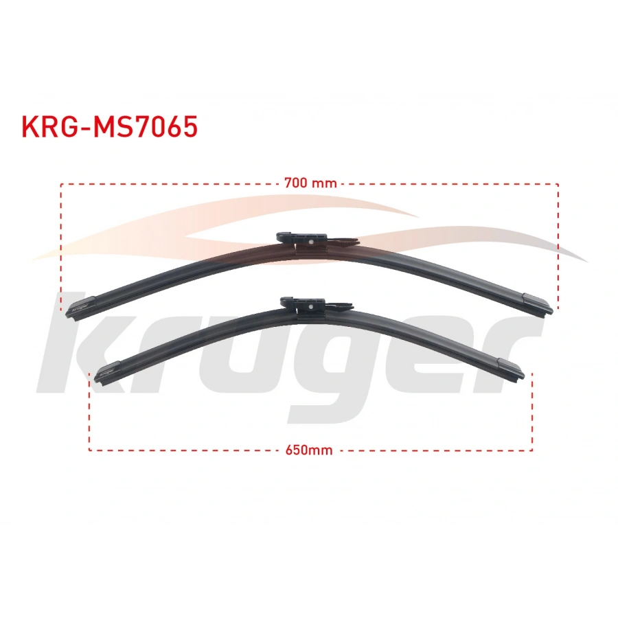 ARAC BAZLI SILECEK SETI 700-650mm MERCEDES VITO (W639) / VIANO (W639) / PEUGEOT 307 (T6)