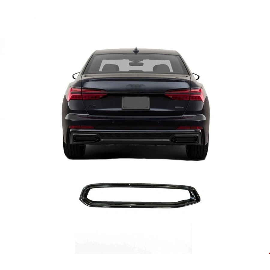 ARKA EGZOZ KAPAĞI SAĞ S-LİNE SİYAH A6 2020-