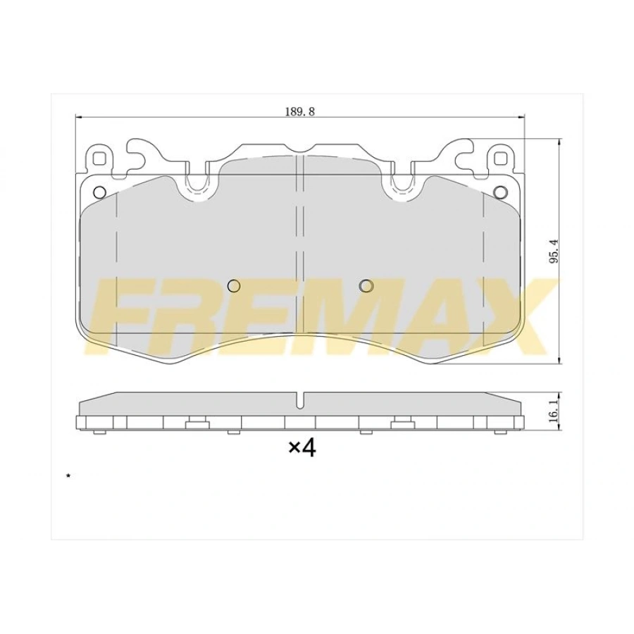 ARKA FREN BALATASI (CARBON FORMÜL) HYUNDAI BLUE 2011ELANTRA 2011CEED -SPORTEGE-SSANYONG-TOCSON-I20
