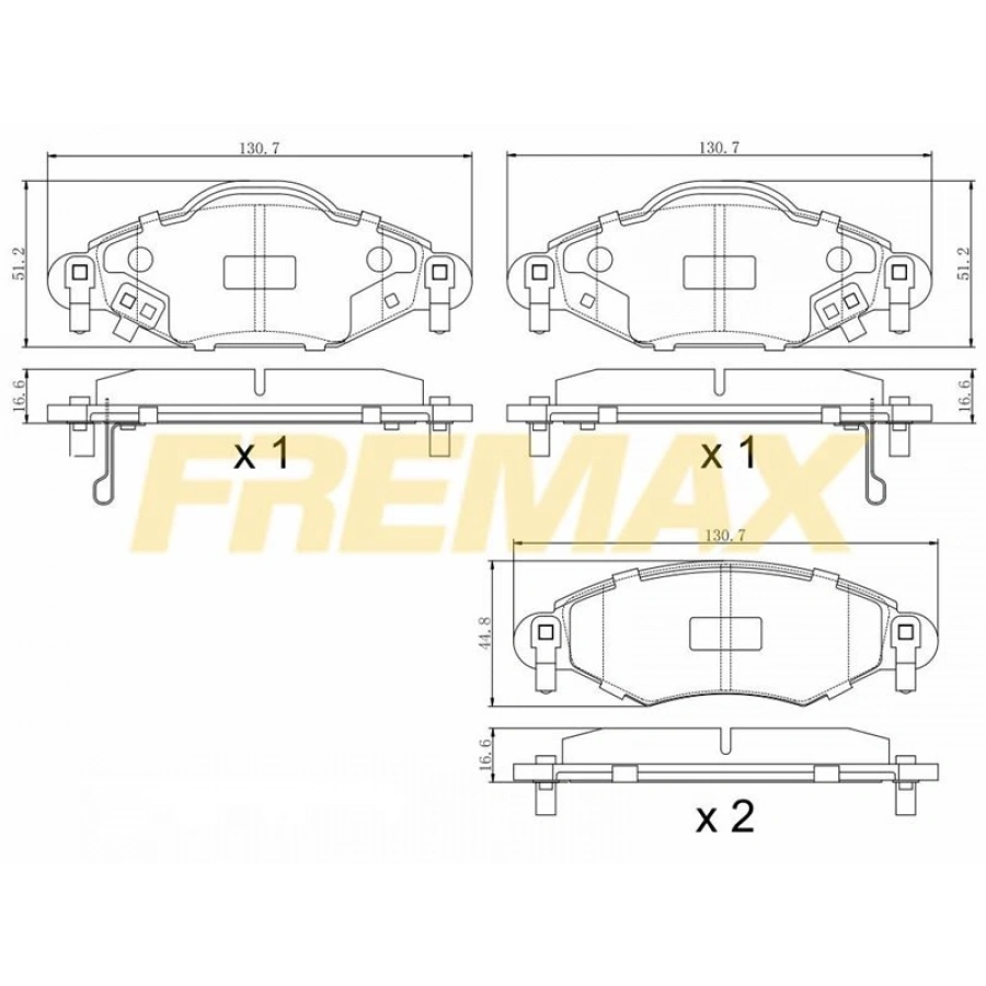 ARKA FREN BALATASI (CARBON FORMÜL) RENAULT MASTER II/MOVANO 98-2009