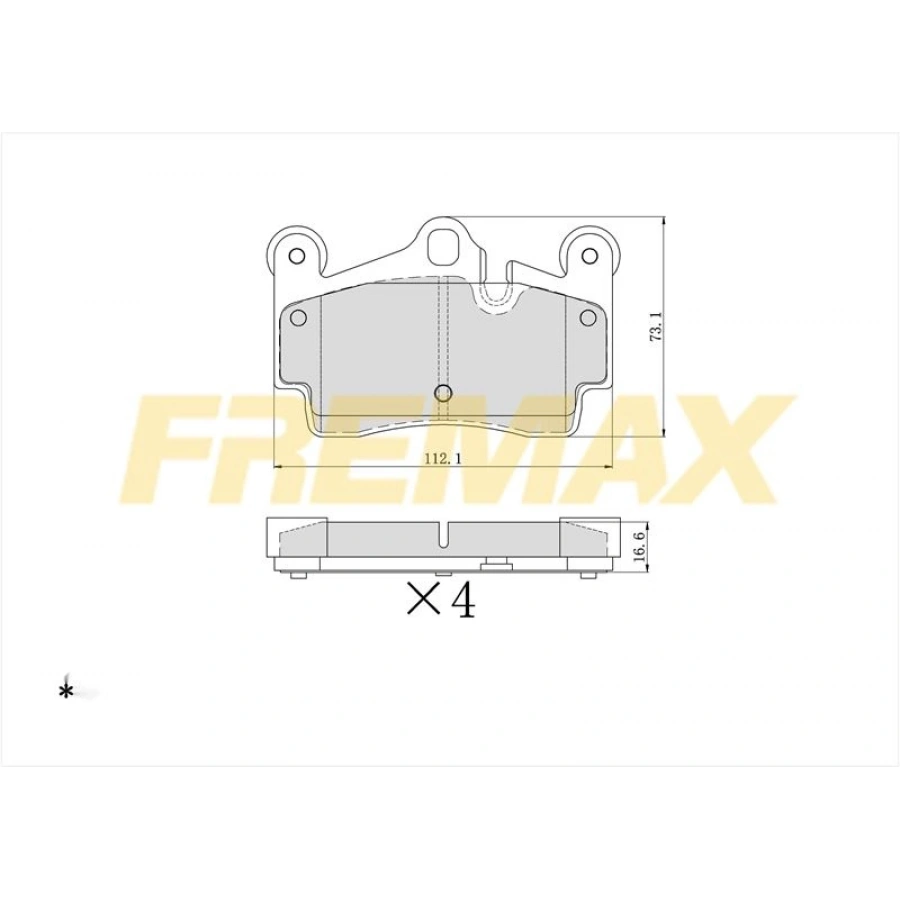 ARKA FREN BALATASI (CARBON FORMÜL) TOYOTA COROLLA ZZ121 202-2007