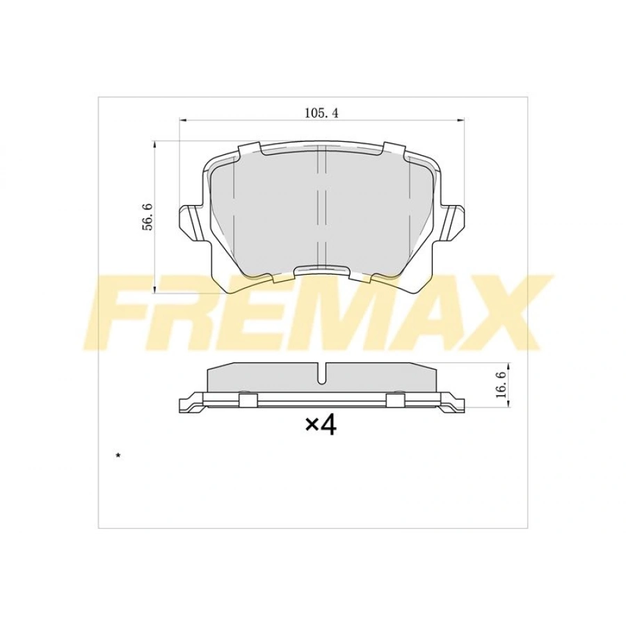 ARKA FREN BALATASI (CARBON FORMÜL) VW AUDI CADDY-SHARAN-A1-Q3