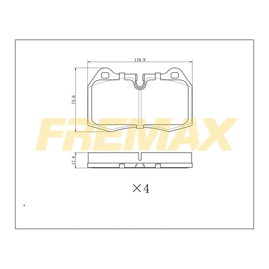 ARKA FREN BALATASI (CARBON FORMÜL) VW CADDY-PASSAT-GOLF5-GOLF6-JETTA-A3-A4-SUPERB-OCTAVİA-LEON 2004