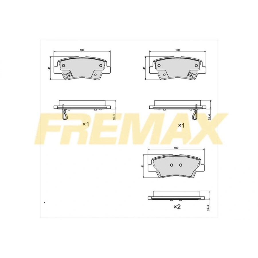 ARKA FREN BALATASI (CARBON FORMÜL) VW TOUAREG-Q7-CAYENNE-911 2010