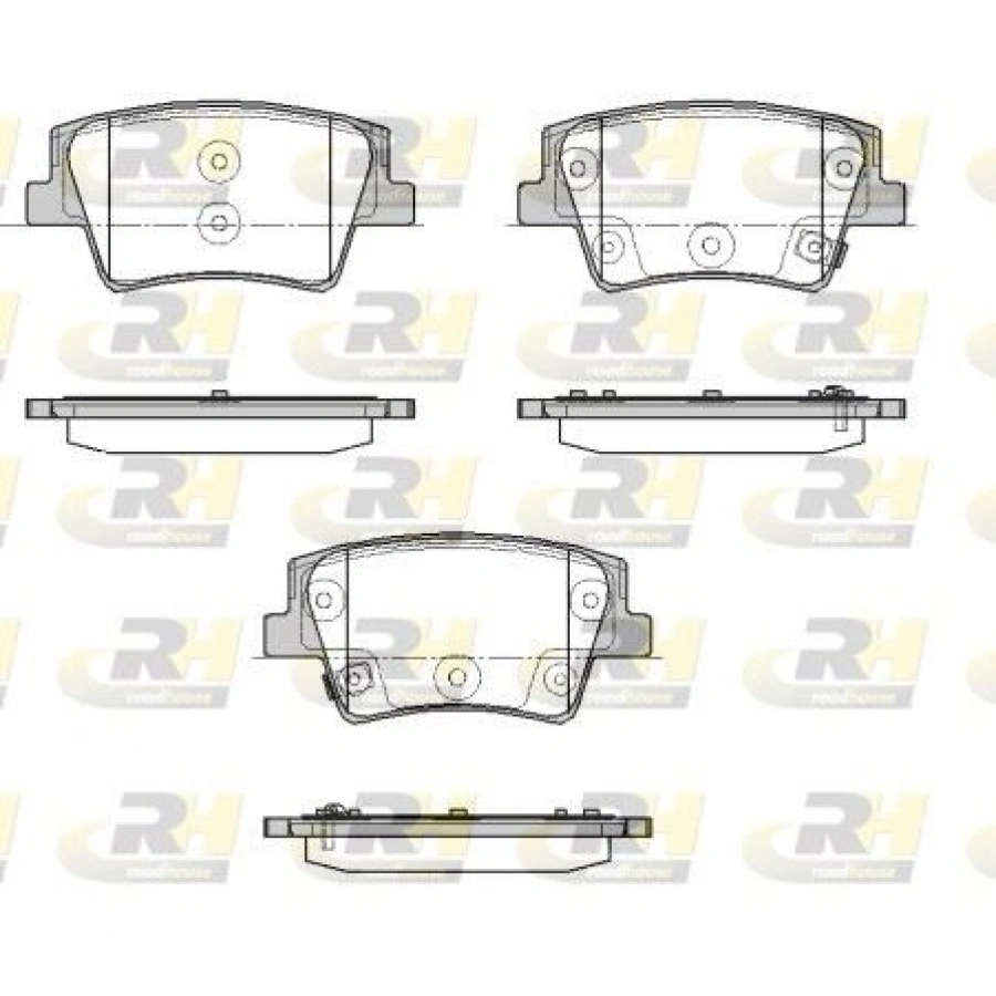 ARKA FREN BALATASI (CORBON FORMÜL) BMW G20-G21-G23-G26-Z4 G29-G42 M PERFORMANCE TİP