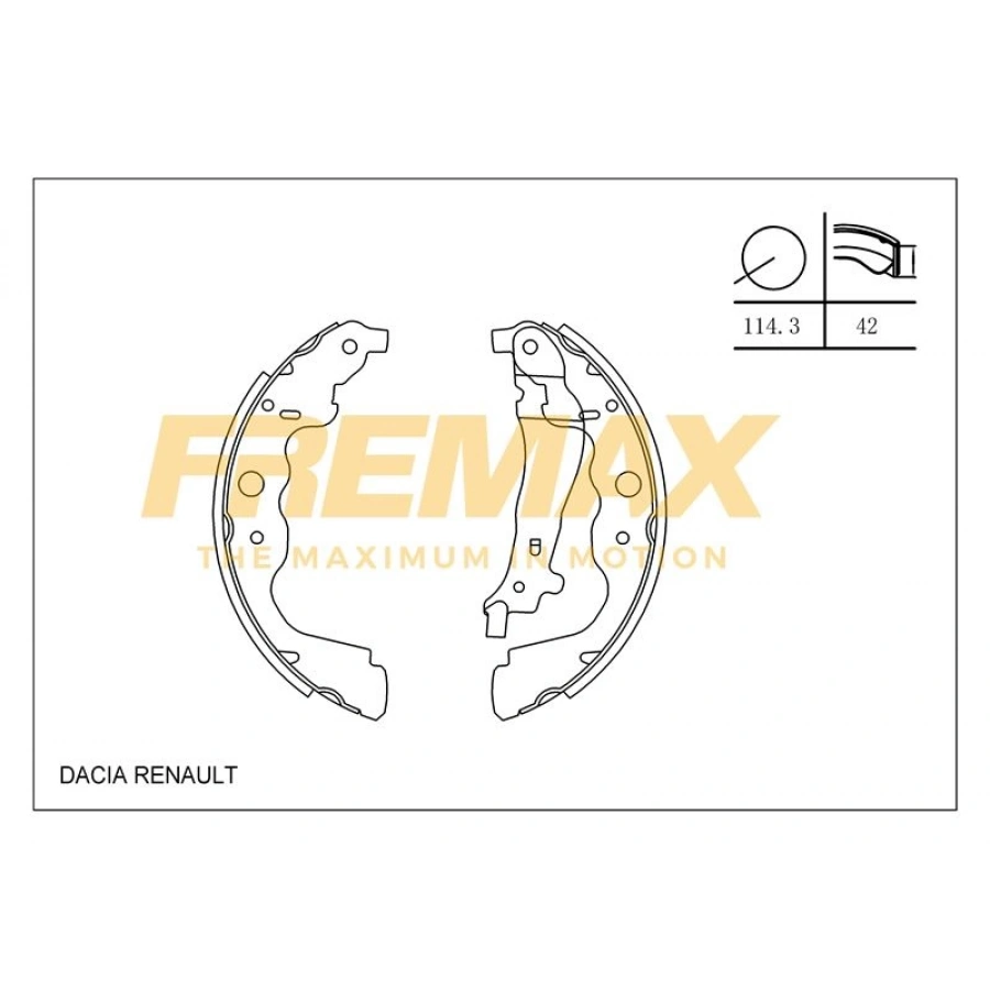 ARKA FREN BALATASI (KAMPANA TİP ) +1 ÖLÇÜ KALIN TİP (LEVYELİ) FIAT DOBLO III 2009