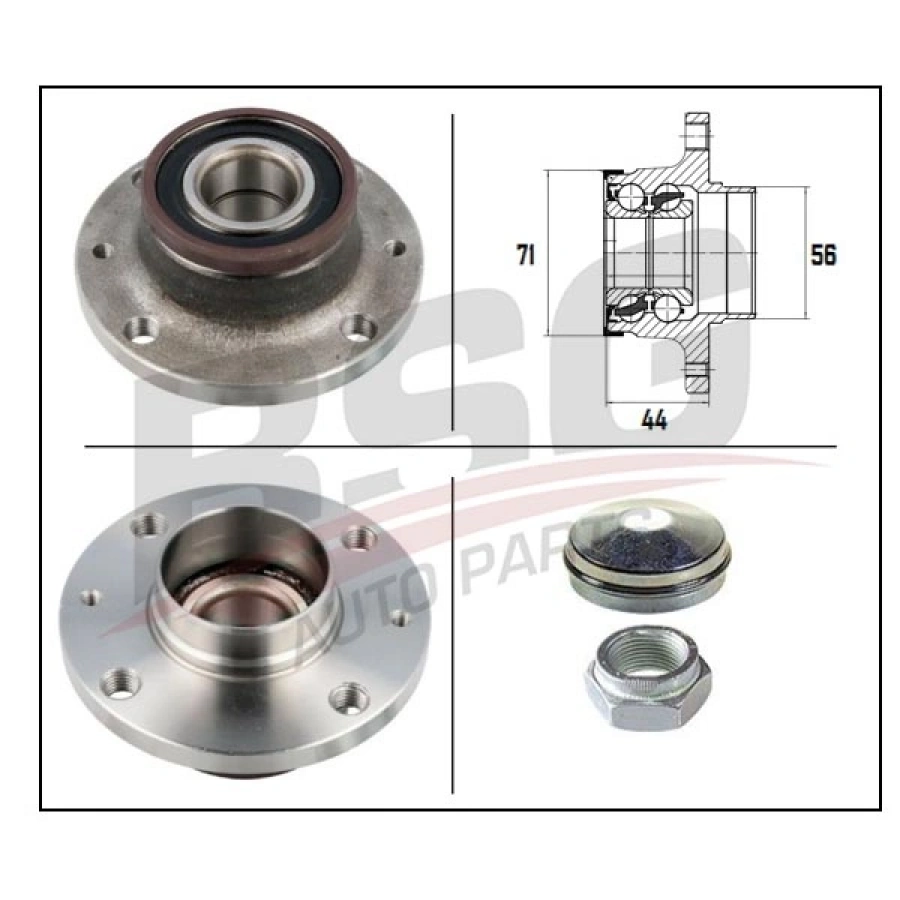 ARKA PORYA 4 BIJON ABS LI RUMANLI ( BAF 0119 ) G.PUNTO 1,3 MJT -1,4 05-