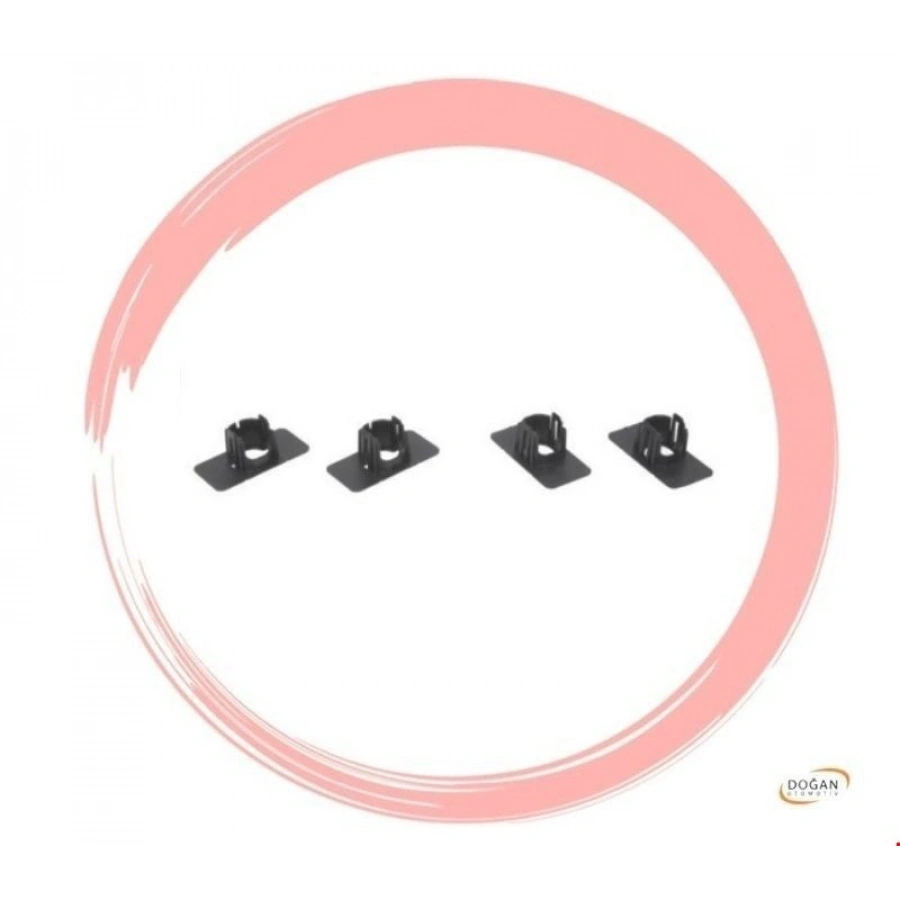 ARKA TAMPON SENSÖR BRAKETİ (4LÜ) SET JETTA 2011-