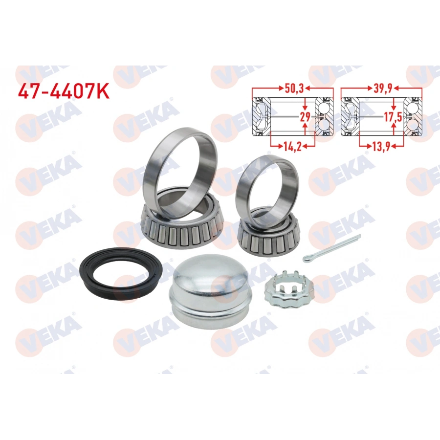 ARKA TEKERLEK RULMAN KITI SOL-SAG POLO 1.6i 1994-1999/CADDY 1.9 TDI 1995-2004/GOLF II-III 1.6i 1983-1999/FAVORIT 136 1.3 1989-1994/CORDOBA 1.6 1999-2002/CORSA 1.4i 16v 1993-2000/AUDI 80 1.6 1978-1986