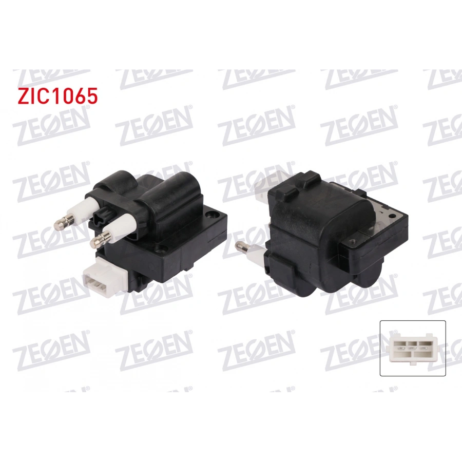 ATESLEME BOBINI BEYAZ SOKET RENAULT MEGANE I 1.6i 8v 1996-2003/ LAGUNA I 2.0i 16v 1993-2001/ SAFRANE II 2.0 16v 1996-2000/ VOLVO S40 I 1.6i 16v 1995-2003/ S40 I 1.8i 16v 1995-2003/ S40 I 2.0 1995-2003