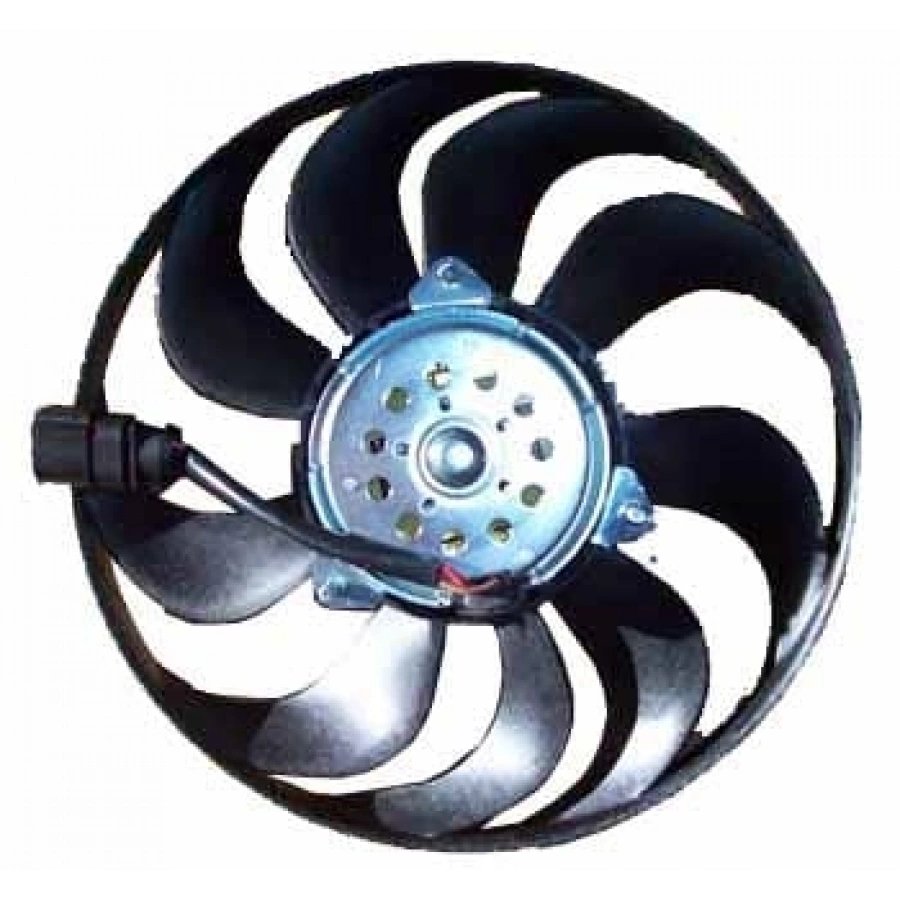 AUDI A3- 05/08; RADYATÖR FANI MOTORLU TEK FİŞLİ (9 KANAT) (KLİMALI TİP)