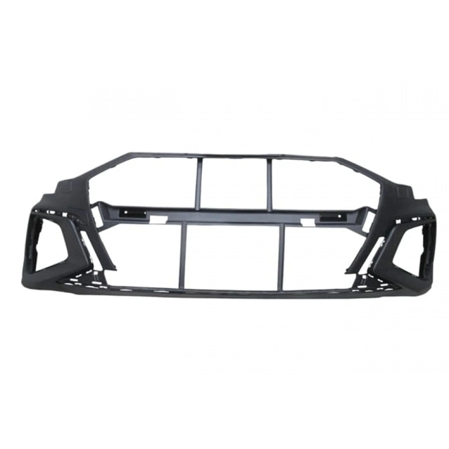 AUDI A3- SD/SB- 21/25; ÖN TAMPON ASTARLI SİYAH FAR YIKAMA KAPAKLI/SENSÖR DELİKSİZ (S LINE)(TYG)