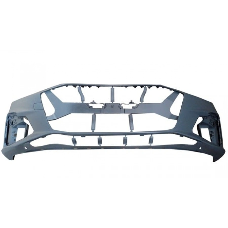 AUDI A4- 19/24; ÖN TAMPON ASTARLI GRİ ÇEKİ DEMİRİ KAPAKLI/SENSÖR DELİKLİ/QUATTRO S LINE (TYG)