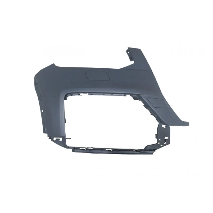 AUDI Q2- 16/20; ÖN TAMPON SAĞ ASTARLI GRİ (FAR YIKAMA/ÇEKİ DEMİRİ KAPAKLI)(SENSÖR DELİKSİZ) (TYG)