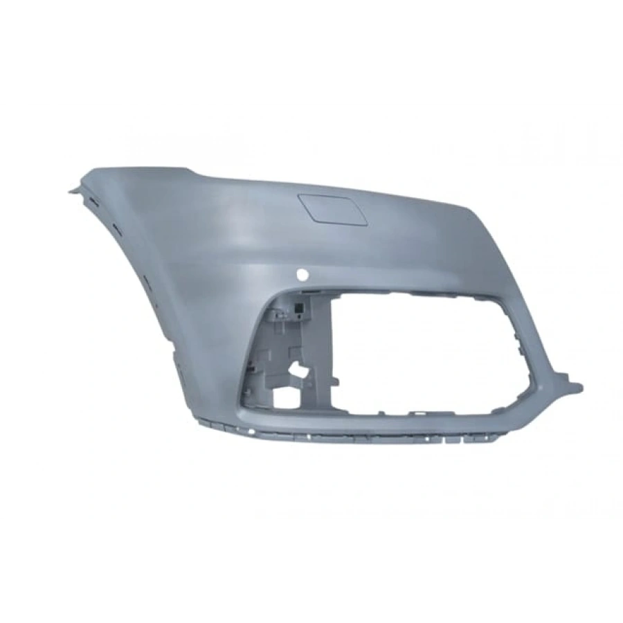 AUDI Q5- 17/20; ÖN TAMPON SAĞ ASTARLI GRİ (FAR YIKAMA KAPAKLI/SENSÖR DELİKLİ) (TYG)