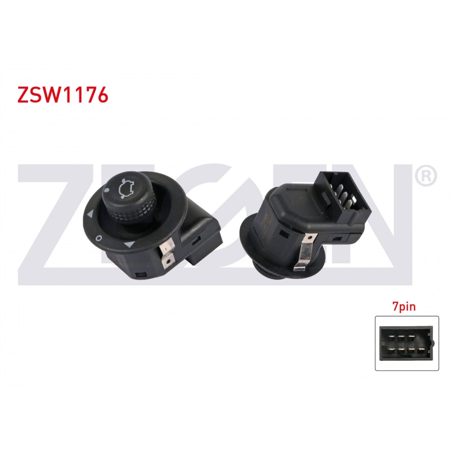 AYNA AYAR DUGMESI 7 PIN FORD FOCUS I - FIESTA IV 1996-2004/ FUSION 2002-2010/ CONNECT TUM SERILER