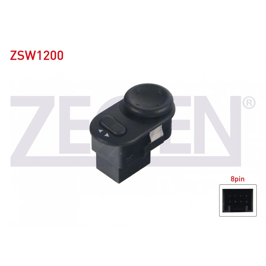 AYNA AYAR DUGMESI 8 PIN OPEL CORSA C - ASTRA G - VECTRA B - COMBO C - MERIVA A 1995-2006