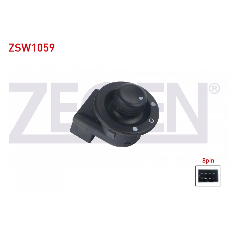 AYNA AYAR DUGMESI 8 PIN RENAULT CLIO III 2005-2012/ MEGANE II 2002-2008/ MASTER III 2010-/ LOGAN - SANDERO 2004-2013