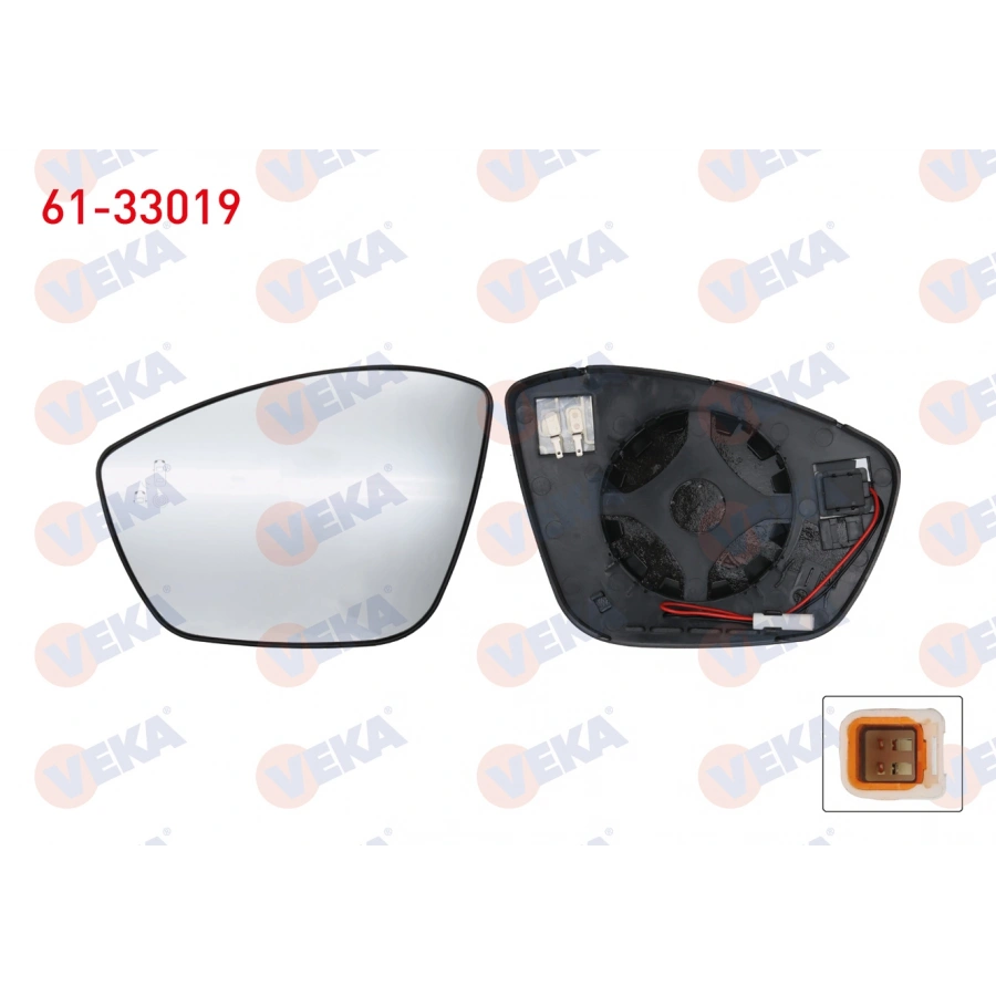 AYNA CAMI SOL ISITMALI SENSORLU KOR NOKTALI OPEL CORSA F 2019- / PEUGEOT 208 II 2019- / 2008 II 2019- / CITROEN C4 CACTUS
