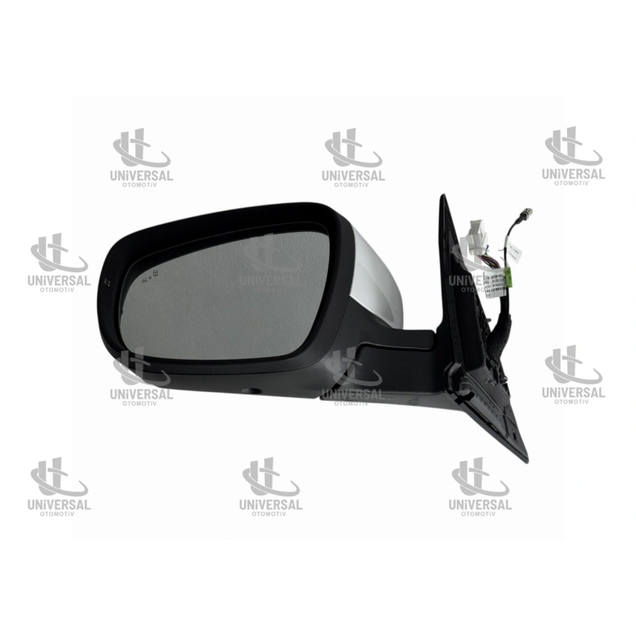 AYNA DİKİZ TİGGO 8 PRO/TİGGO 7 PRO 22-24 LH (ELEKTRİKLİ/ISITMALI/KATLANIR/KOR NOKTA UYARICI/KAMERALI/ALT AYDINLATMA/SİYAH PARLAK 12 FİŞLİ )