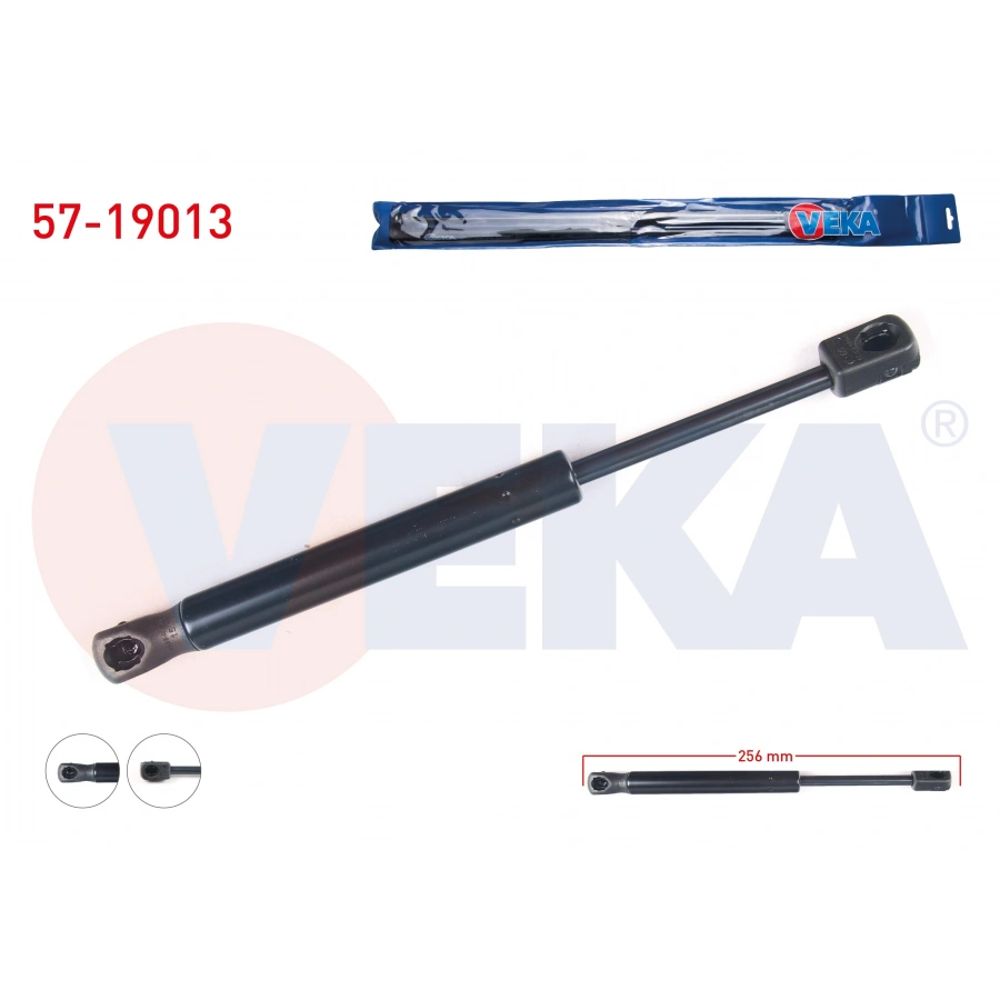 BAGAJ AMORTISORU 256mm/500N FORD MONDEO I SEDAN 1993-1996 / MONDEO II SEDAN 1996-2000