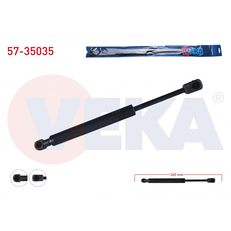 BAGAJ AMORTISORU 265mm/710N RENAULT GRAND SCENIC III 2009- / SCENIC III 2009