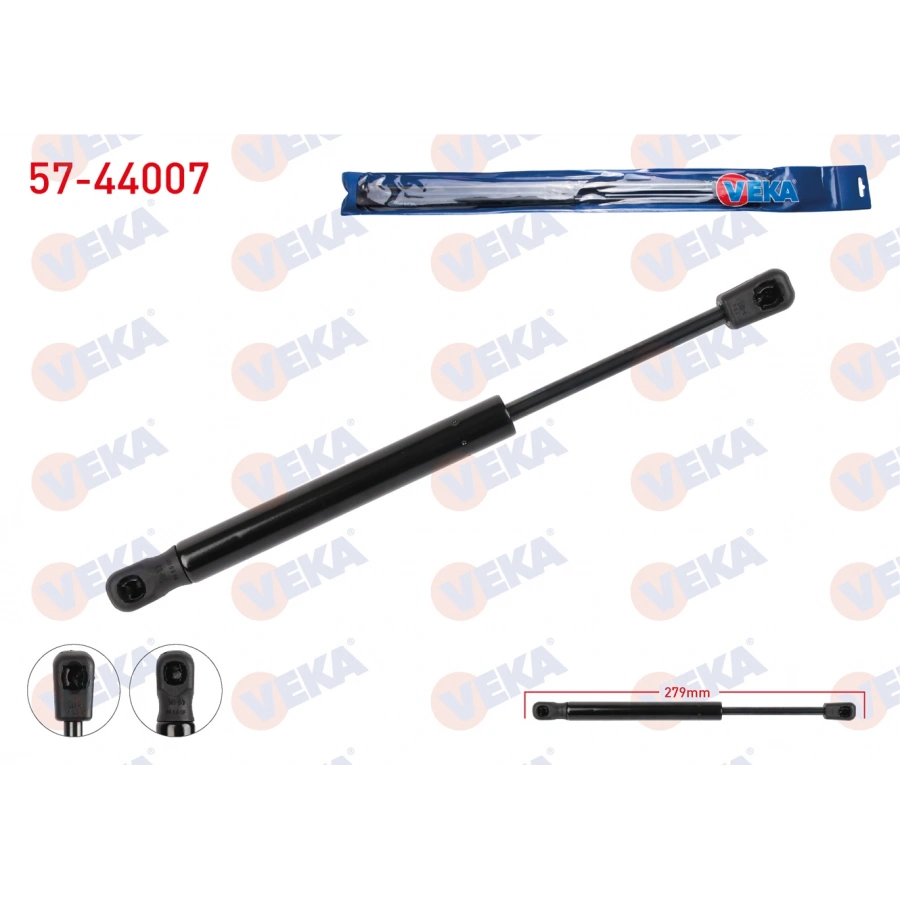 BAGAJ AMORTISORU 279mm/490N VOLKSWAGEN PASSAT (3B2) 4 KAPI 1996-2000 / BORA (1J2) 4 KAPI 1998-2005 / SKODA FABIA (6Y2) 4 KAPI 1999-2007 / AUDI A4 (8D2,B5) 4 KAPI 1994-2001