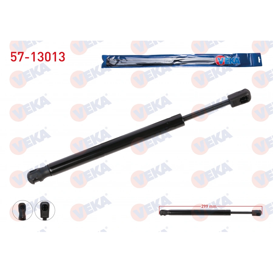 BAGAJ AMORTISORU 299mm/670N AUDI A6 SEDAN 2004-2008