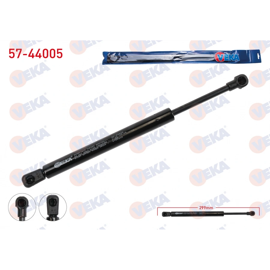 BAGAJ AMORTISORU 299mm/710N VOLKSWAGEN JETTA III (1K2) 2005-2010