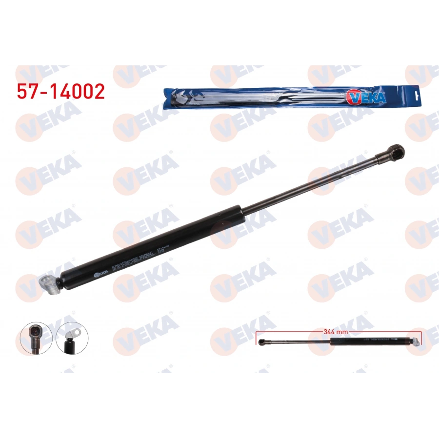 BAGAJ AMORTISORU 344mm/540N BMW 5 SERISI (E39) 1995-2003