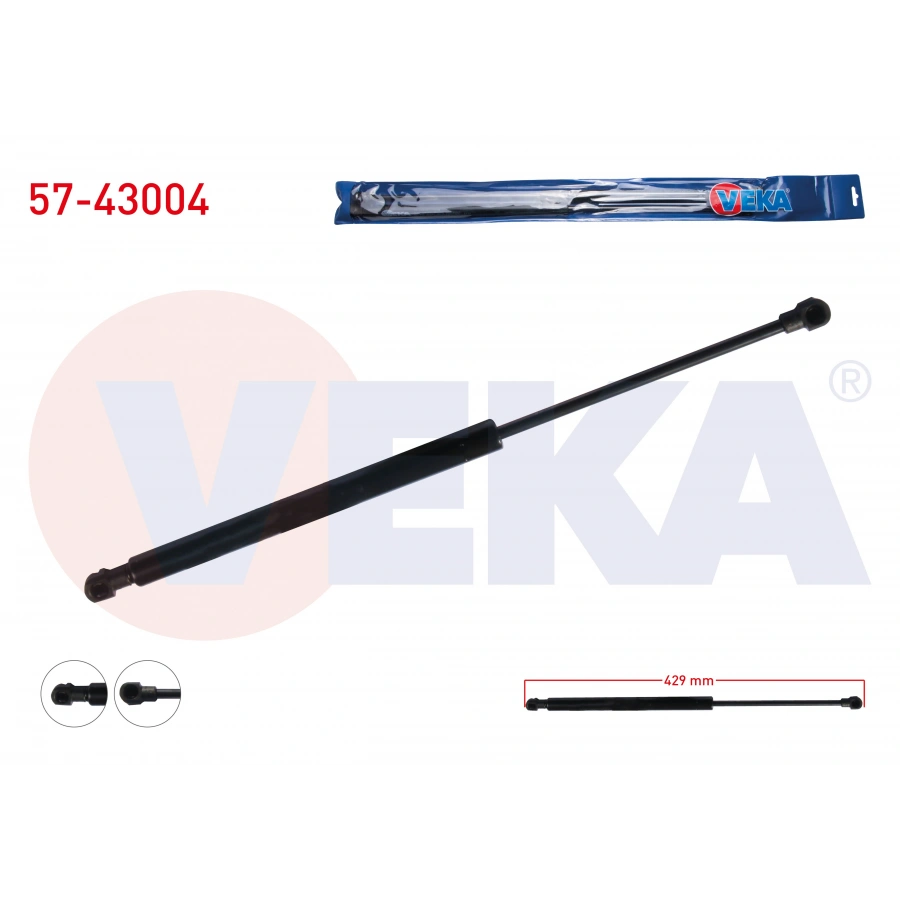 BAGAJ AMORTISORU 429mm/390N TOYOTA YARIS (P9) 2006-2010