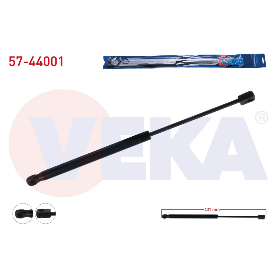 BAGAJ AMORTISORU 431mm/330N VOLKSWAGEN POLO (6N1) 5 KAPI 1994-1999