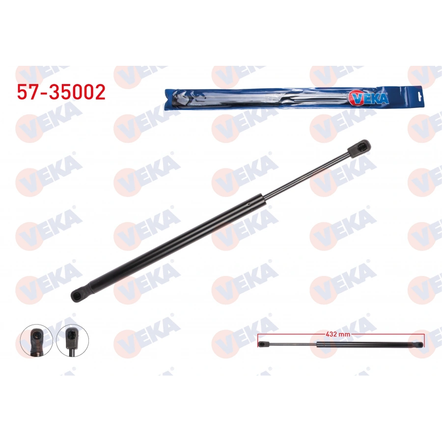 BAGAJ AMORTISORU 432mm/680N RENAULT R11 (B/C37) 1983-1995