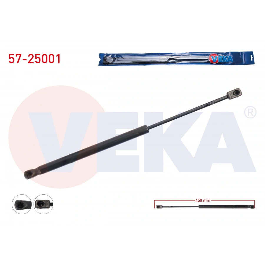 BAGAJ AMORTISORU 450mm/340N LADA SAMARA 1986-1994