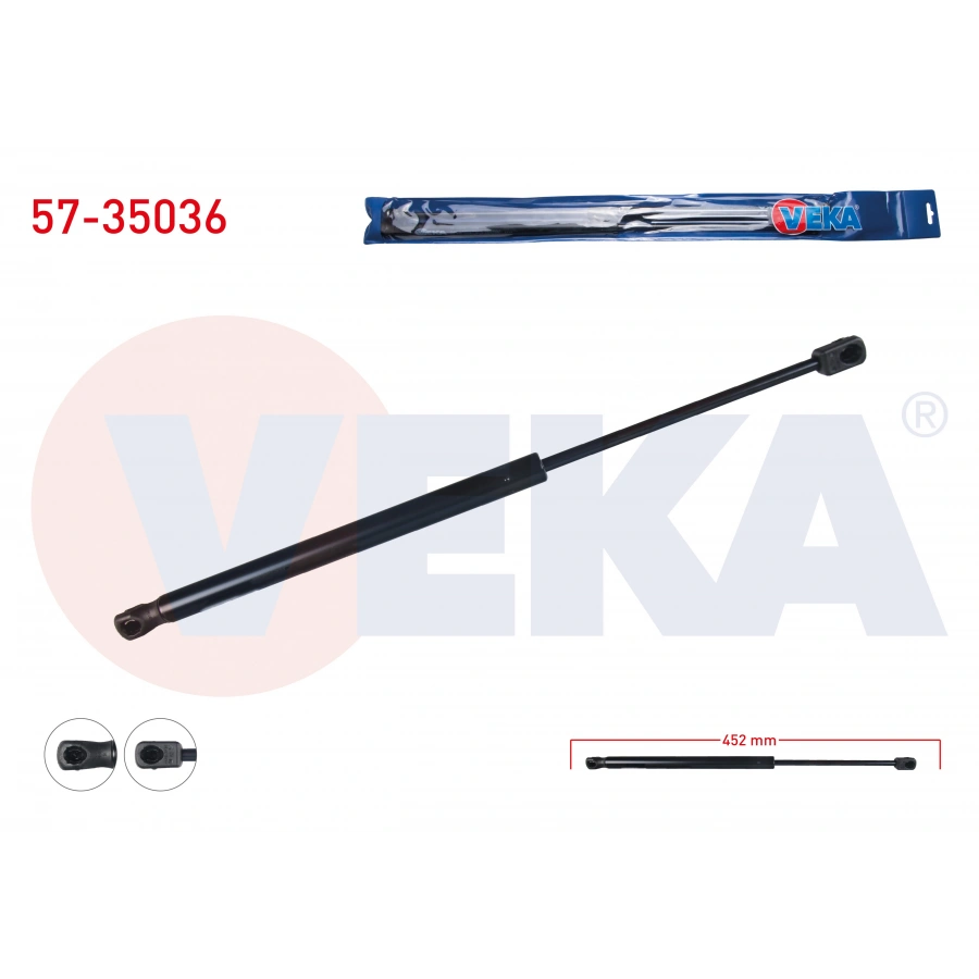 BAGAJ AMORTISORU 452mm/710N RENAULT TWINGO 1993-2007