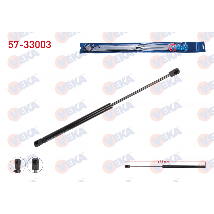 BAGAJ AMORTISORU 455mm/410N PEUGEOT 307 2000-2007 / 308 I 2007-2013