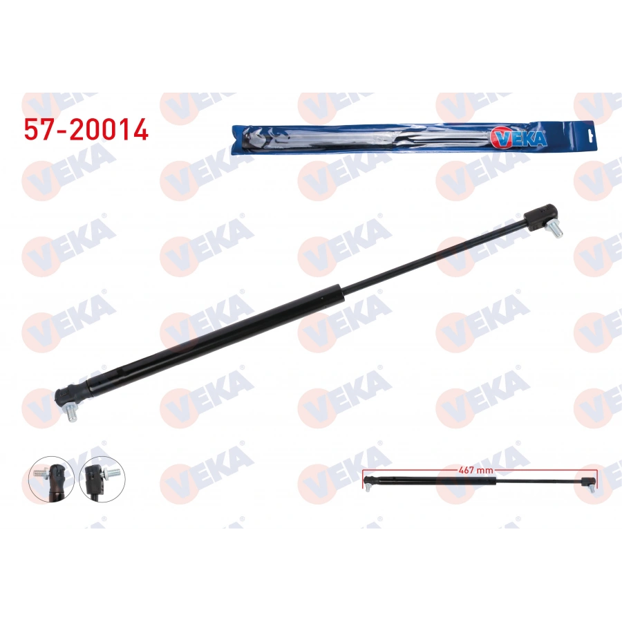 BAGAJ AMORTISORU 467mm/180N HONDA CIVIC 3 KAPI 1991-1995