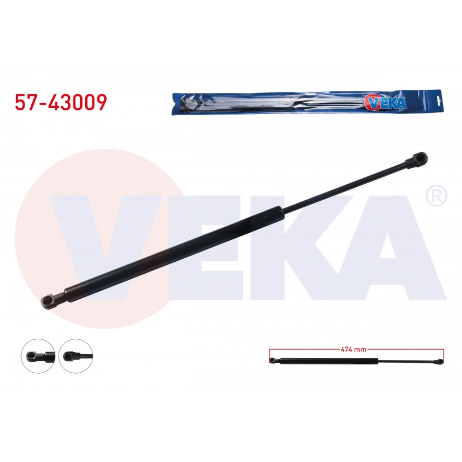 BAGAJ AMORTISORU 474mm/550N TOYOTA VERSO (_AUR2_, _ZGR2_) 2009-