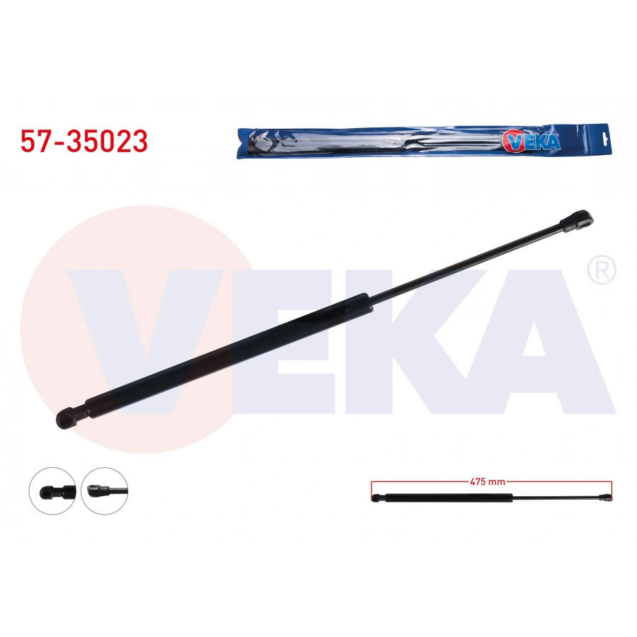 BAGAJ AMORTISORU 475mm/625N RENAULT LAGUNA GRANDTOUR (K56) 1993-2001