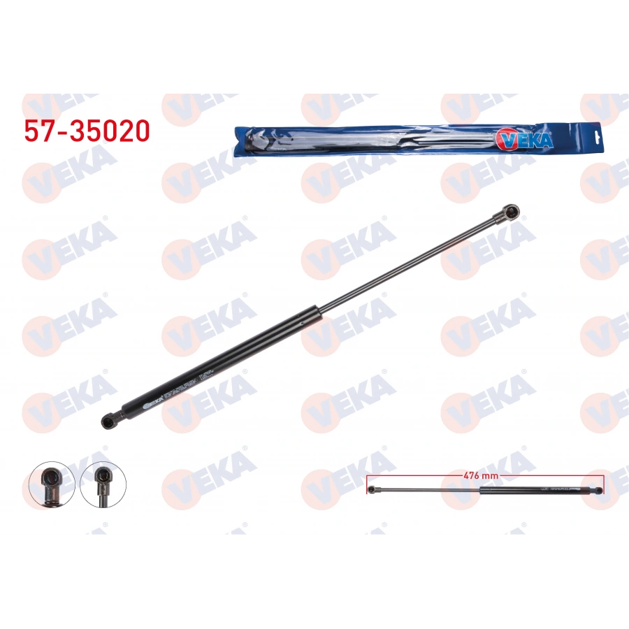 BAGAJ AMORTISORU 476mm/620N RENAULT CAPTUR 2013-