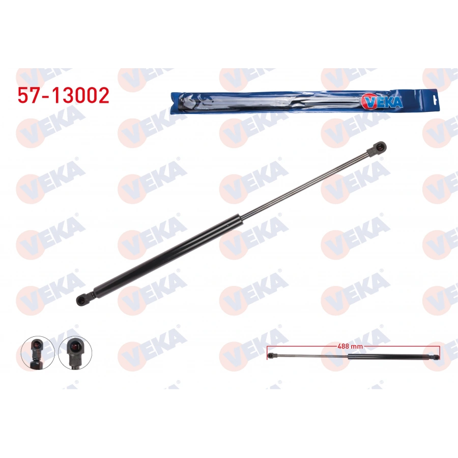 BAGAJ AMORTISORU 488mm/480N AUDI A3 (8P1) 5 KAPI 2003-2012