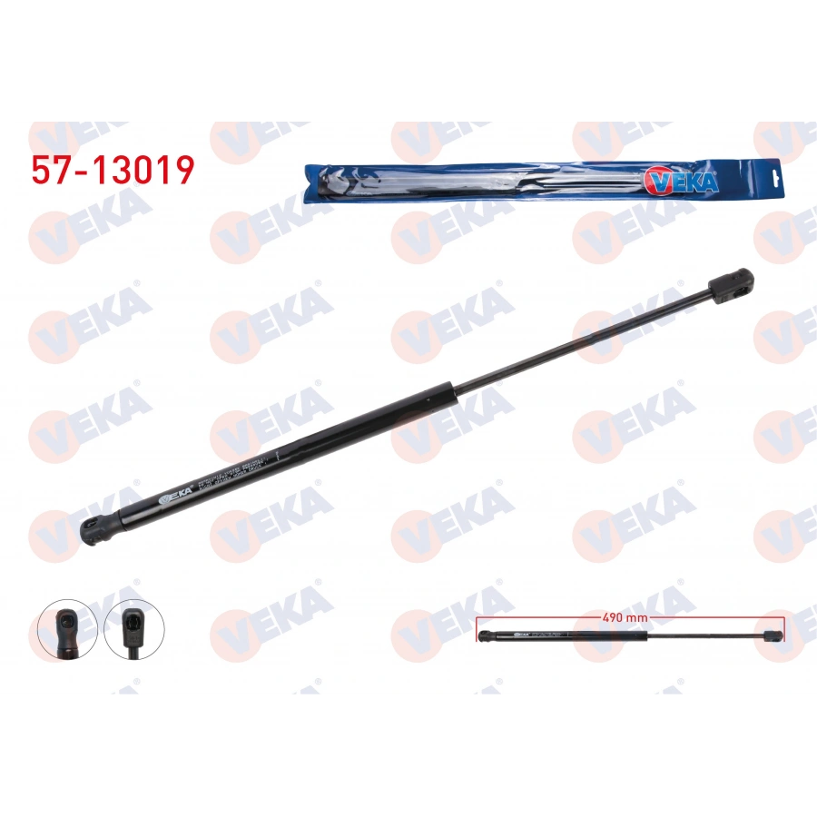 BAGAJ AMORTISORU 490mm/530N AUDI A4 AVANT (8ED)