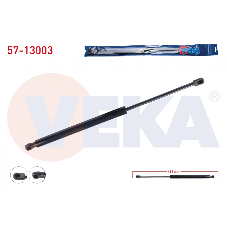 BAGAJ AMORTISORU 495mm/630N AUDI Q7 (4L) 2006-2015