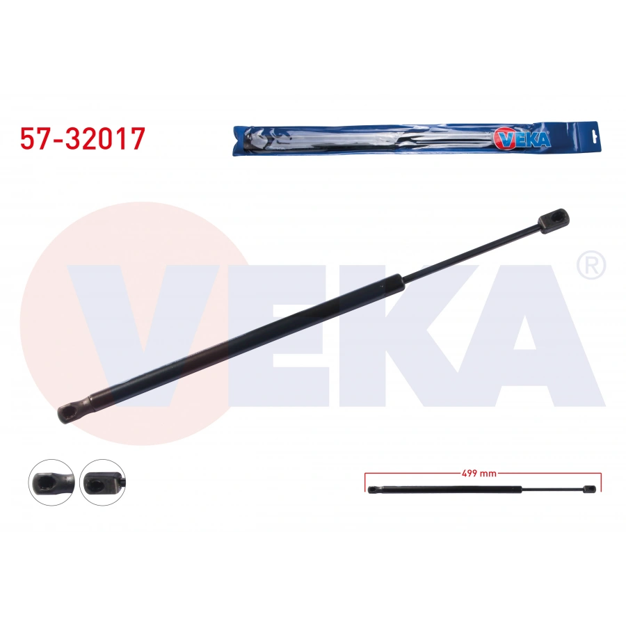 BAGAJ AMORTISORU 499mm/660N OPEL INSIGNIA 5 KAPI 2008-