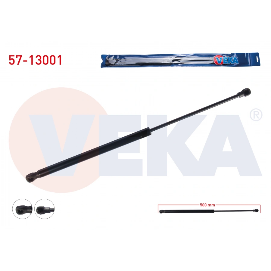 BAGAJ AMORTISORU 500mm/470N AUDI A3 (8L1) 5 KAPI 1996-2003