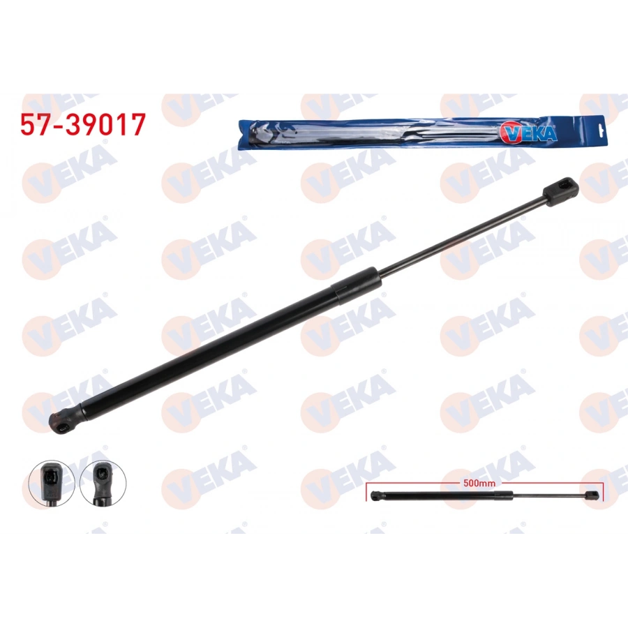 BAGAJ AMORTISORU 500mm/575N SKODA OCTAVIA 2013-2017