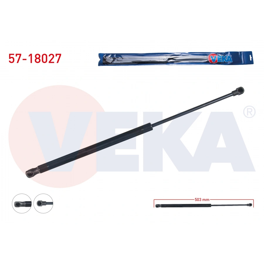 BAGAJ AMORTISORU 503mm/280N FIAT PANDA 2003-2012