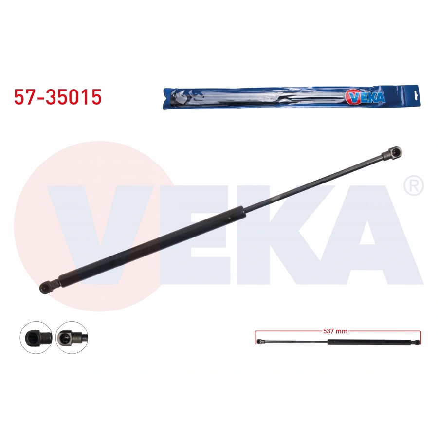 BAGAJ AMORTISORU 513mm/580N RENAULT LAGUNA II 2001-2007