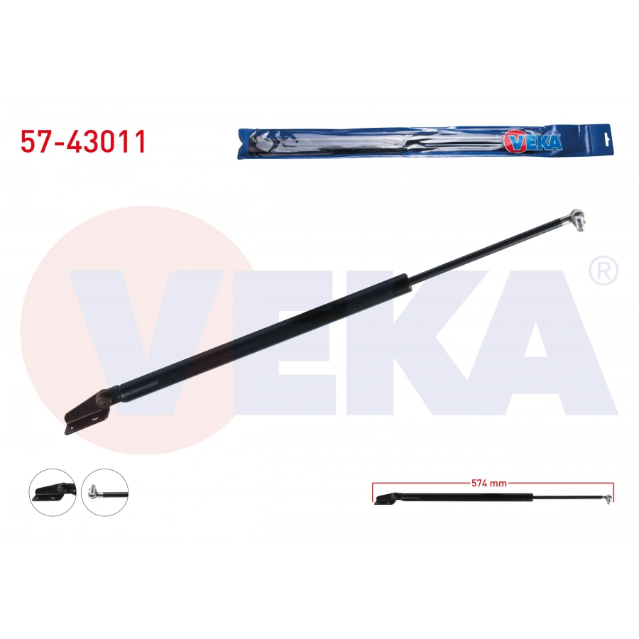 BAGAJ AMORTISORU 527mm/570N SAG TOYOTA COROLLA (_E10_) STATION WAGON 1992-1997