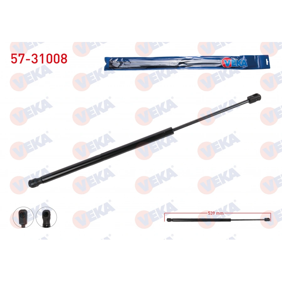 BAGAJ AMORTISORU 539mm/385N NISSAN ALMERA II (N16) 2000-